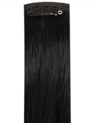 Deluxe Head Clip-In Jet Black #1 Hair Extensions
