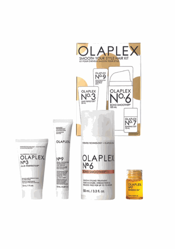 Luxury haircare bundles from Halo Care & Beauty featuring OLAPLEX products for stronger, healthier hair