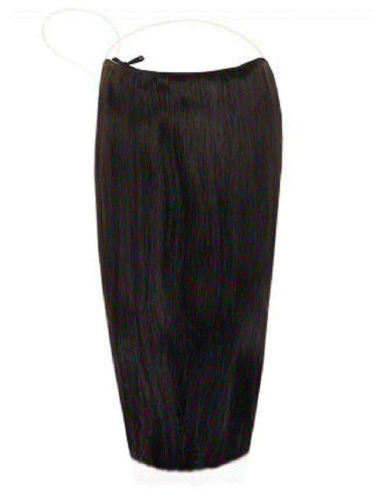 Halo hair extension made from 100% Indian Remy human hair for natural volume and length enhancement