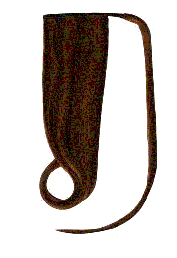 Indian Remy Human Hair ponytail extension with comb clip, natural finish, and secure hold