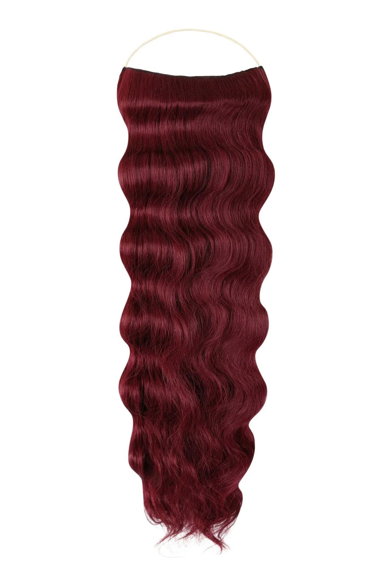 Wavy Syn Halo Hair Extensions