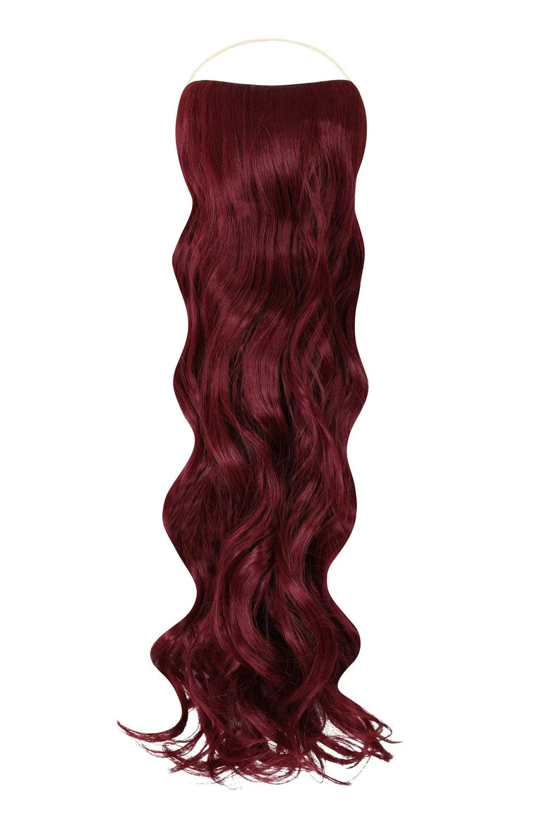 Curly Syn Halo Hair Extensions