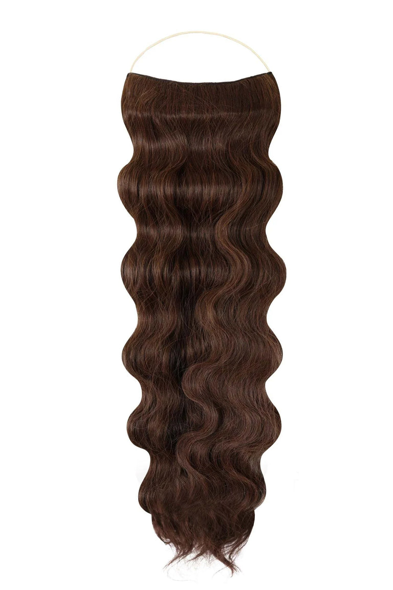 Wavy Syn Halo Hair Extensions