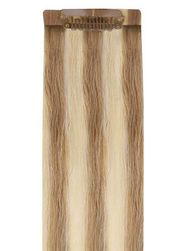 VIP Seamless Clips Mixed #11/24 hair extensions 18-inch 150g with 21 clips and 12 pieces of 100% Indian Remy human hair
