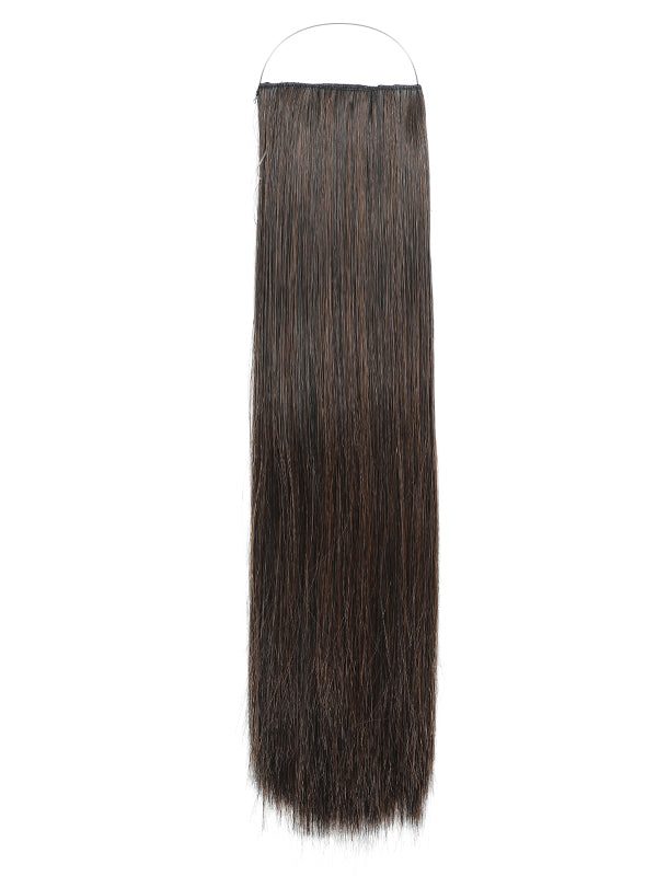 Straight Syn Halo Hair Extensions