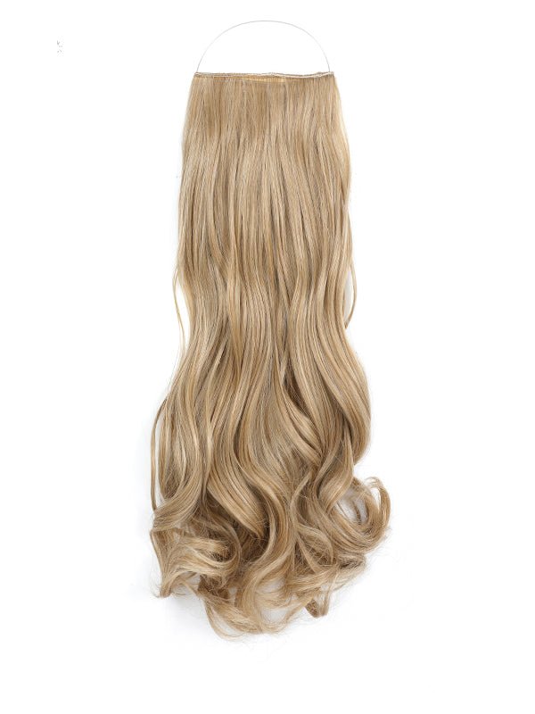 Curly Syn Halo Hair Extensions