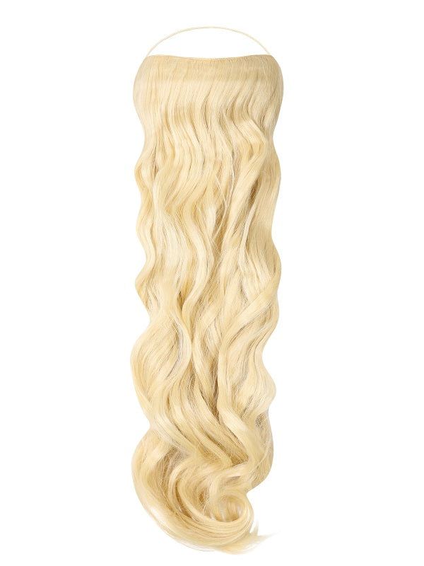 Curly Syn Halo Hair Extensions