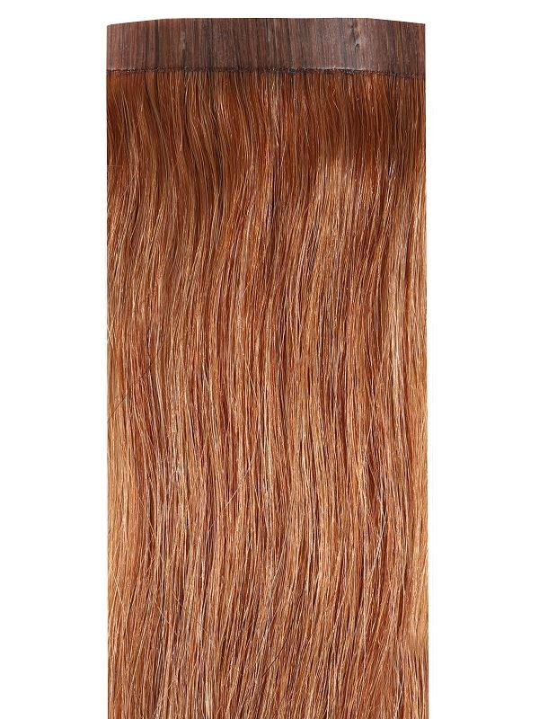 VIP Seamless Clips Light Brown #6 Hair Extensions