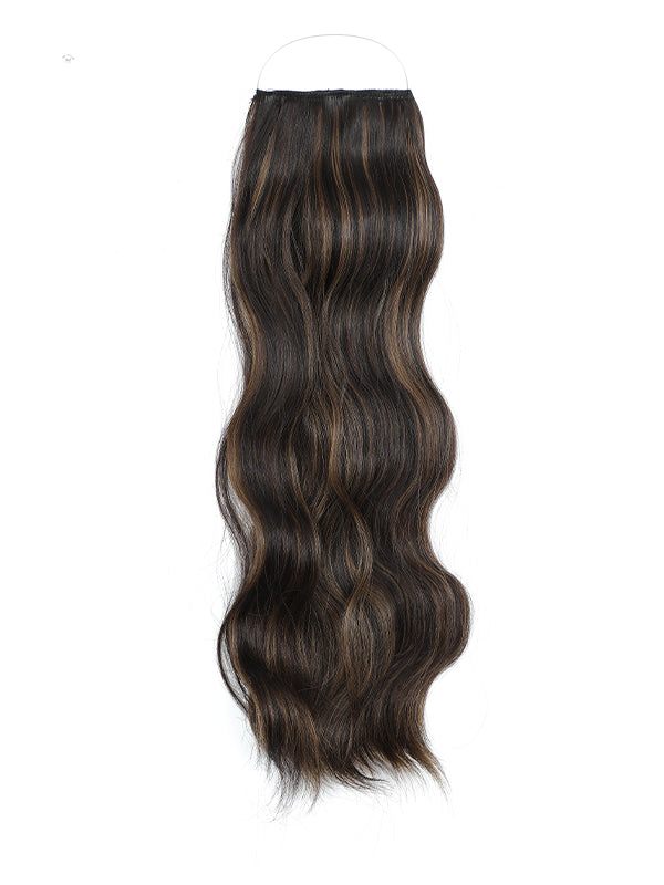 Wavy Syn Halo Hair Extensions