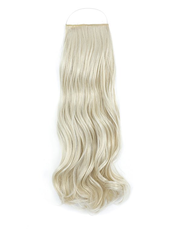 Curly Syn Halo Hair Extensions