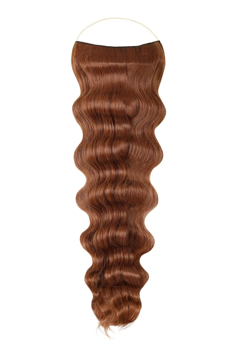 Wavy Syn Halo Hair Extensions