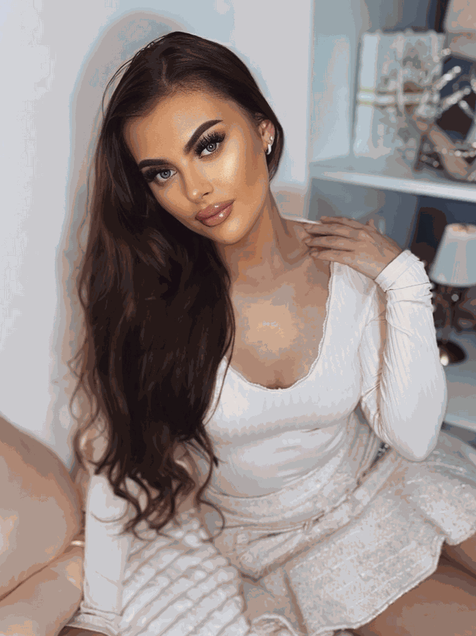 Full Head Clip-In Chocolate Brown #4 Hair Extensions