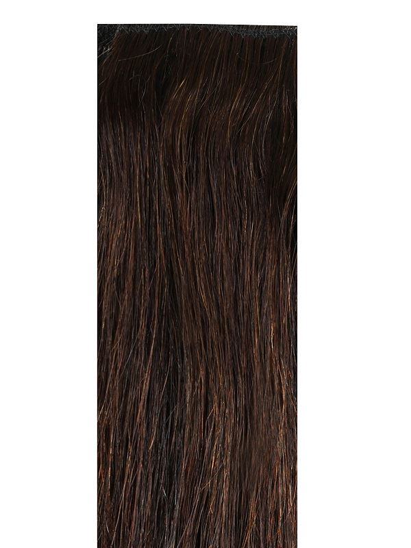 Full Head Clip-In Espresso #1B/2 Hair Extensions