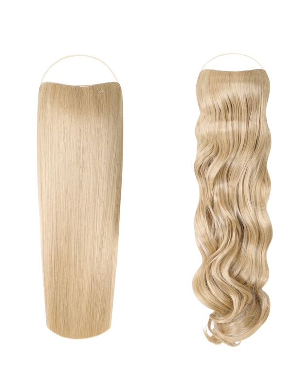 Duo Halo Bundle Straight & Curly Bellevue Blonde #K16/613