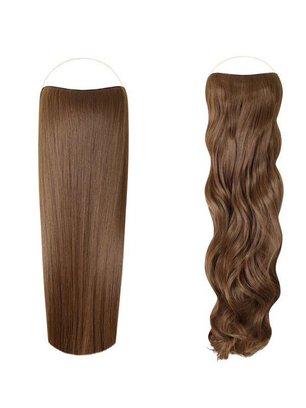 Duo Halo Bundle Straight & Curly Walnut Brown #10M