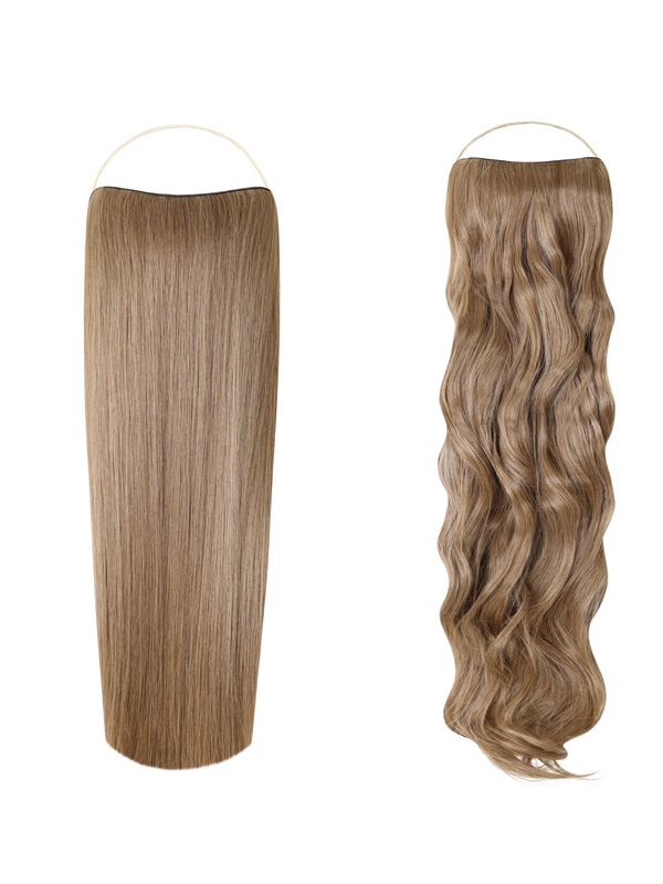 Duo Halo Bundle Straight & Curly Whipped Walnut #10M/K16