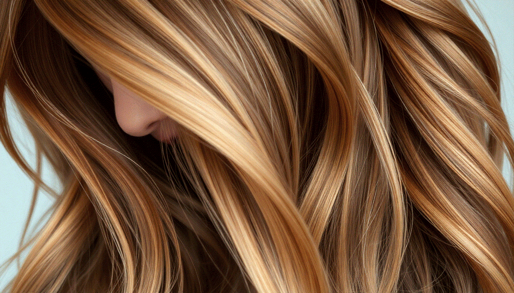 comparison of halo hair extensions and clip-in extensions on a white background