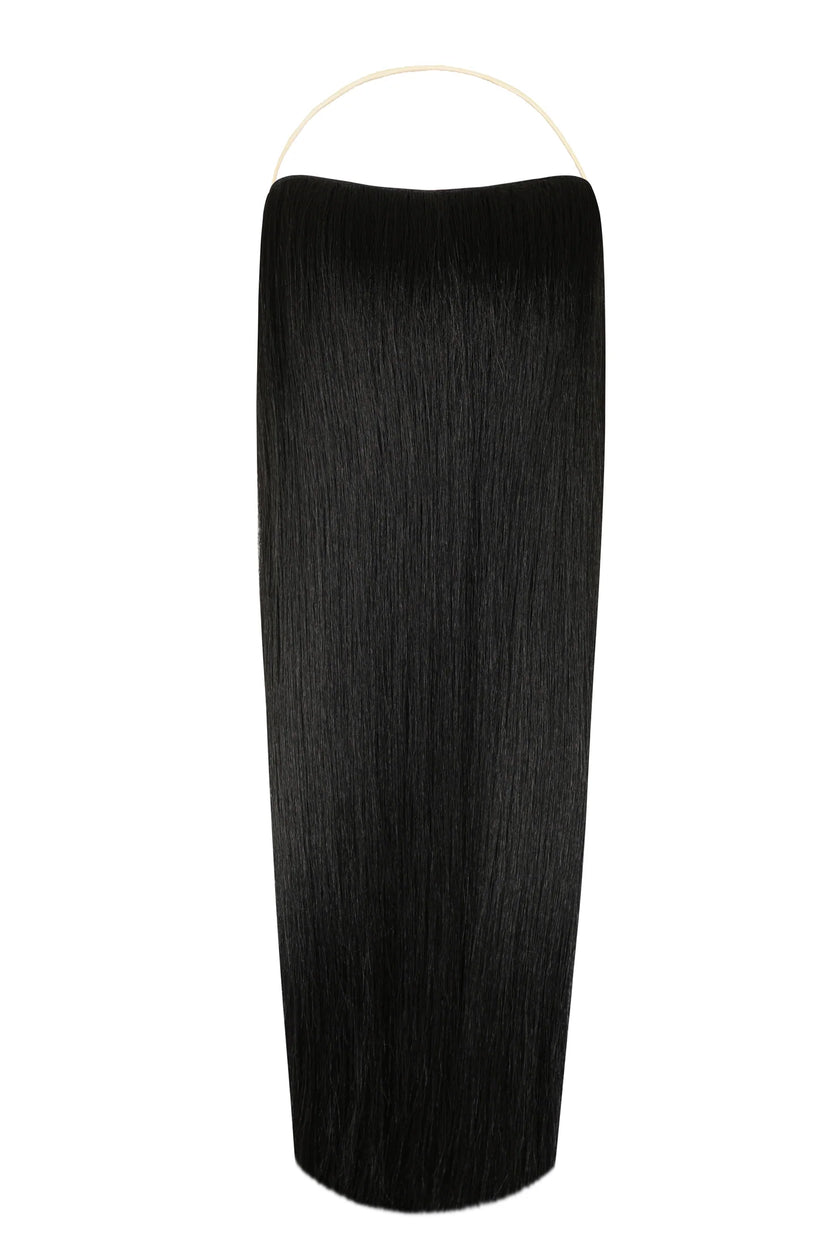 Straight Syn Halo Hair Extensions