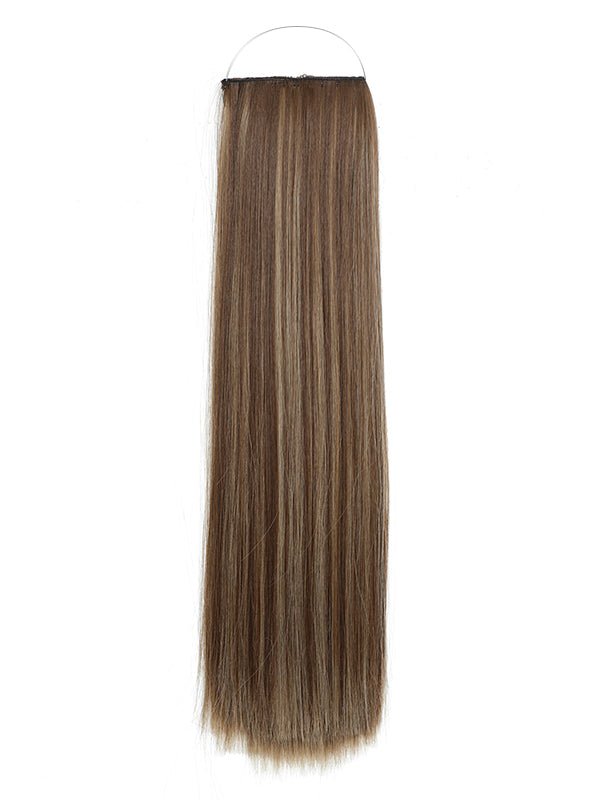 Straight Syn Halo Hair Extensions