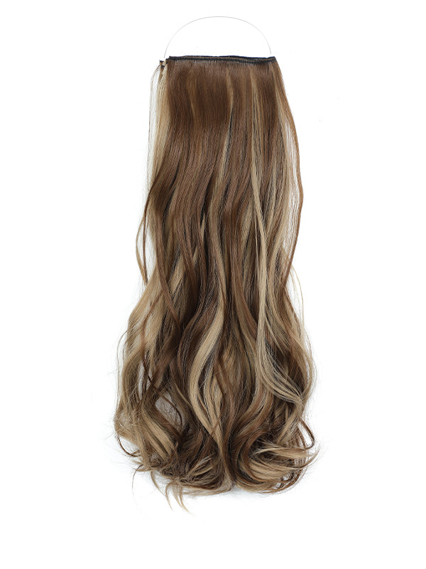 Curly Syn Halo Hair Extensions