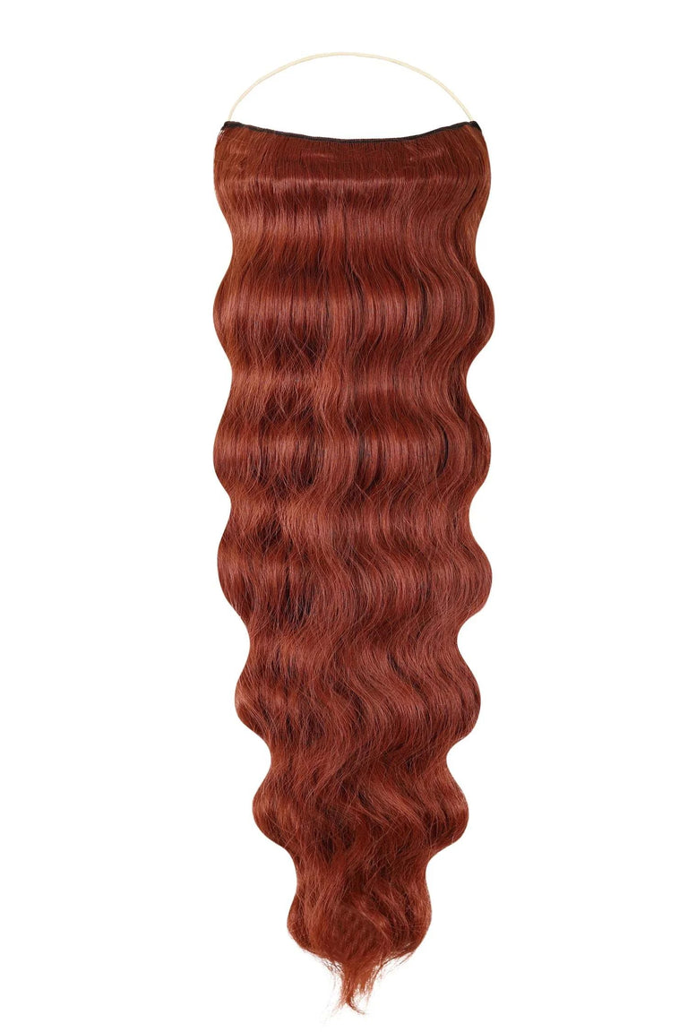 Wavy Syn Halo Hair Extensions
