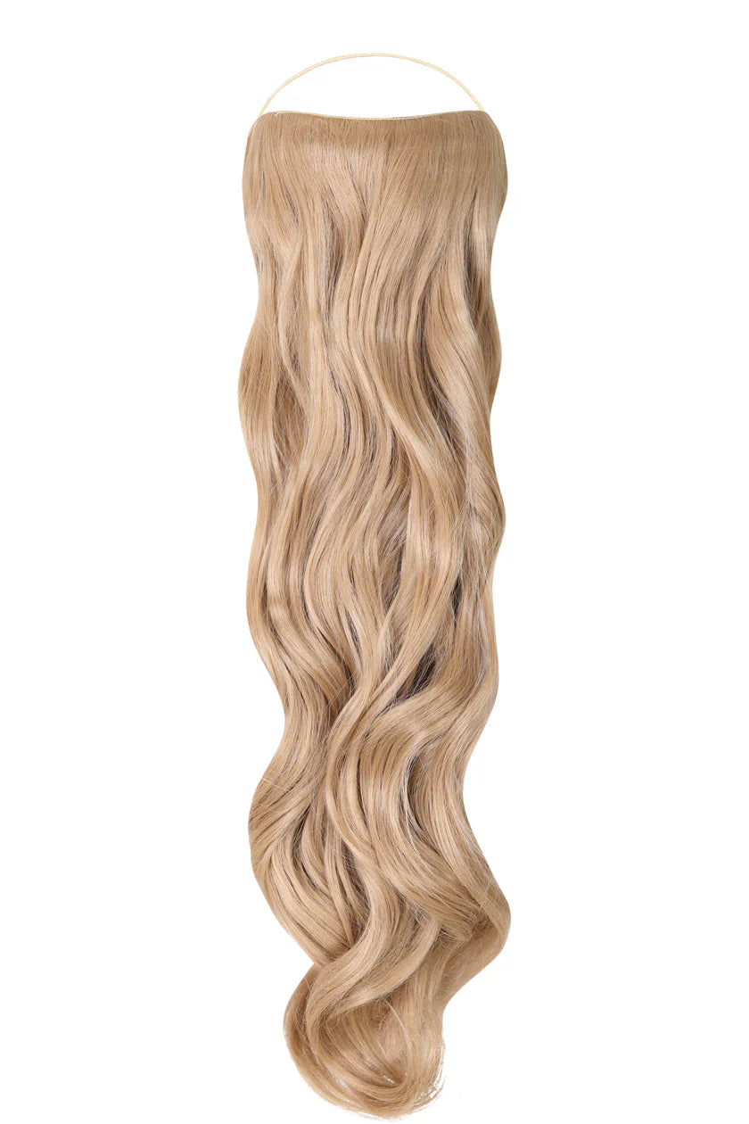 Curly Syn Halo Hair Extensions