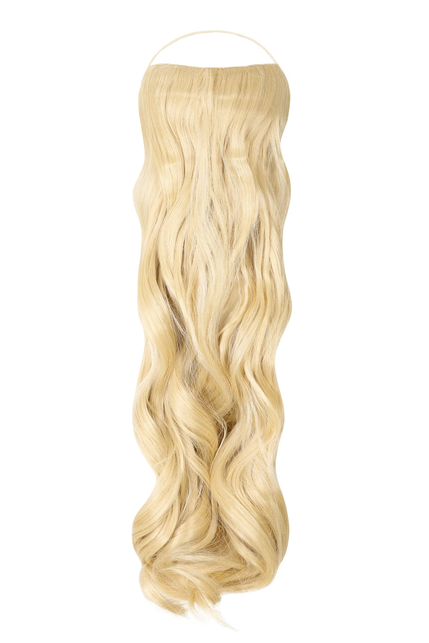Curly Syn Halo Hair Extensions
