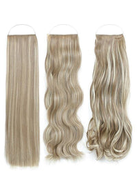 Syn Halo Hair Extensions Trio (Straight & Wavy & Curly)
