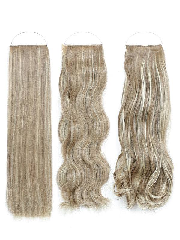 Syn Halo Hair Extensions Trio (Straight & Wavy & Curly)