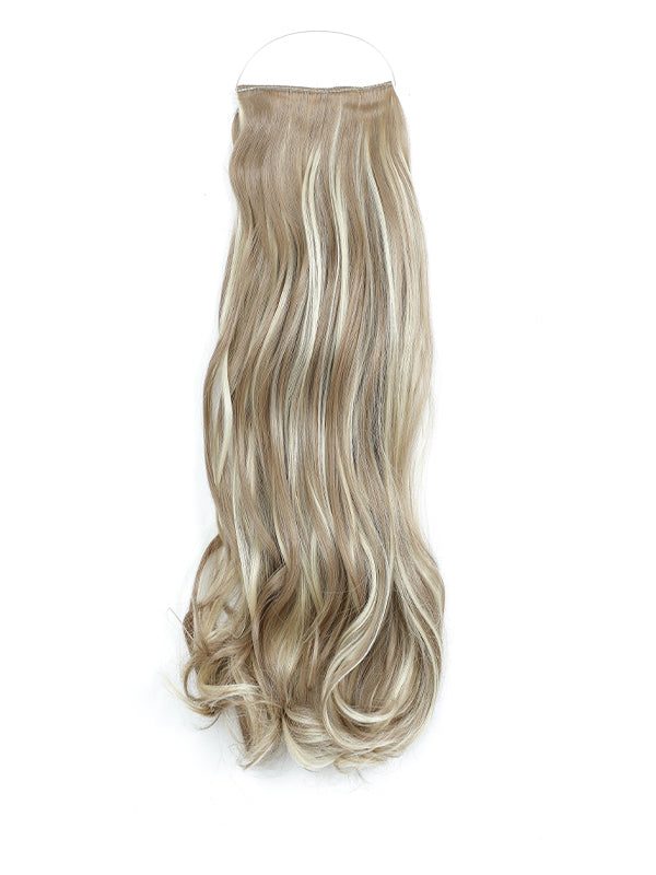 Curly Syn Halo Hair Extensions