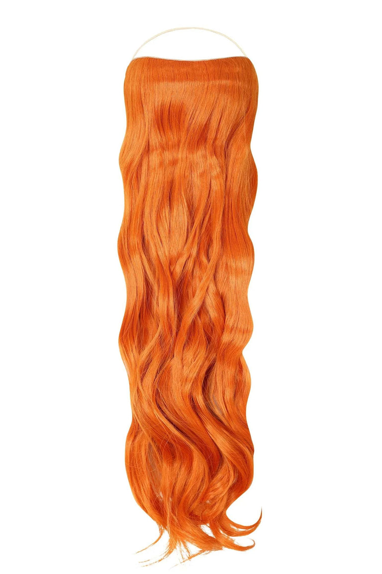 Curly Syn Halo Hair Extensions