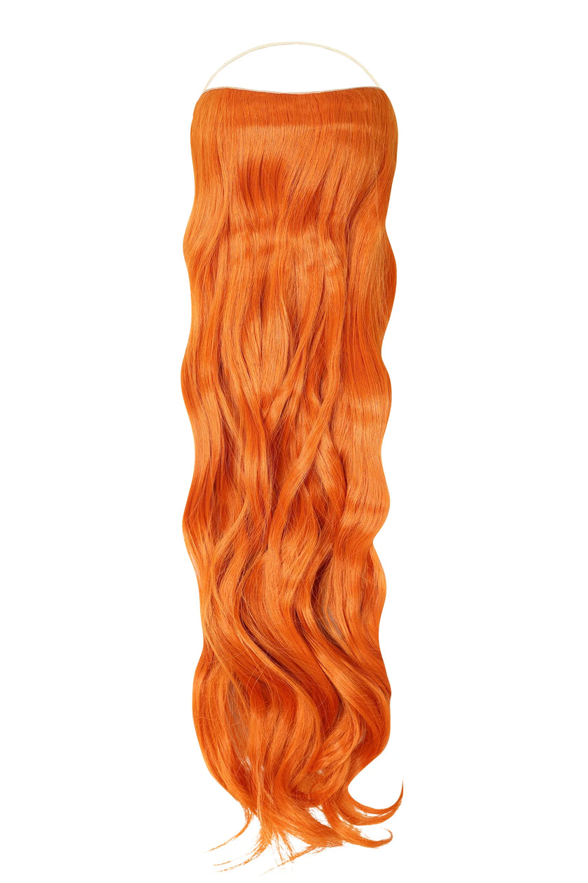 Curly Syn Halo Hair Extensions