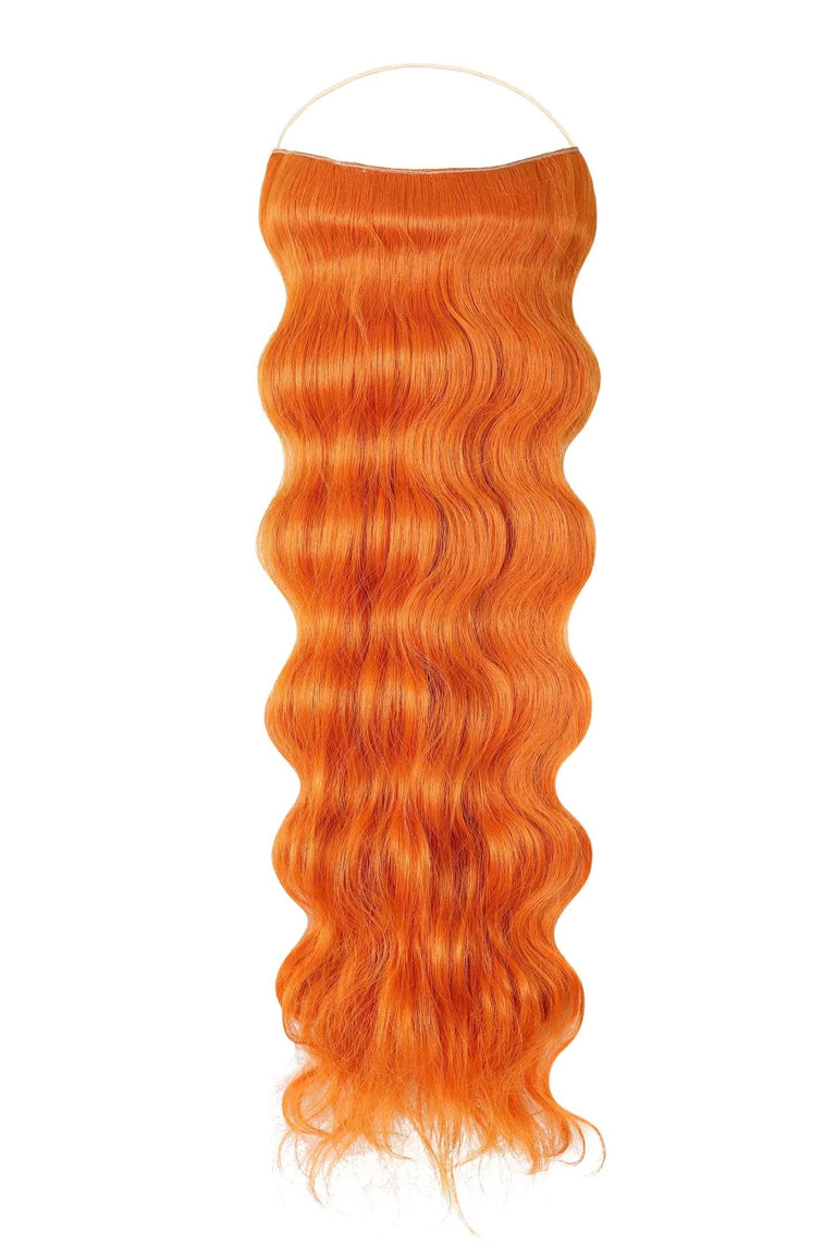 Wavy Syn Halo Hair Extensions