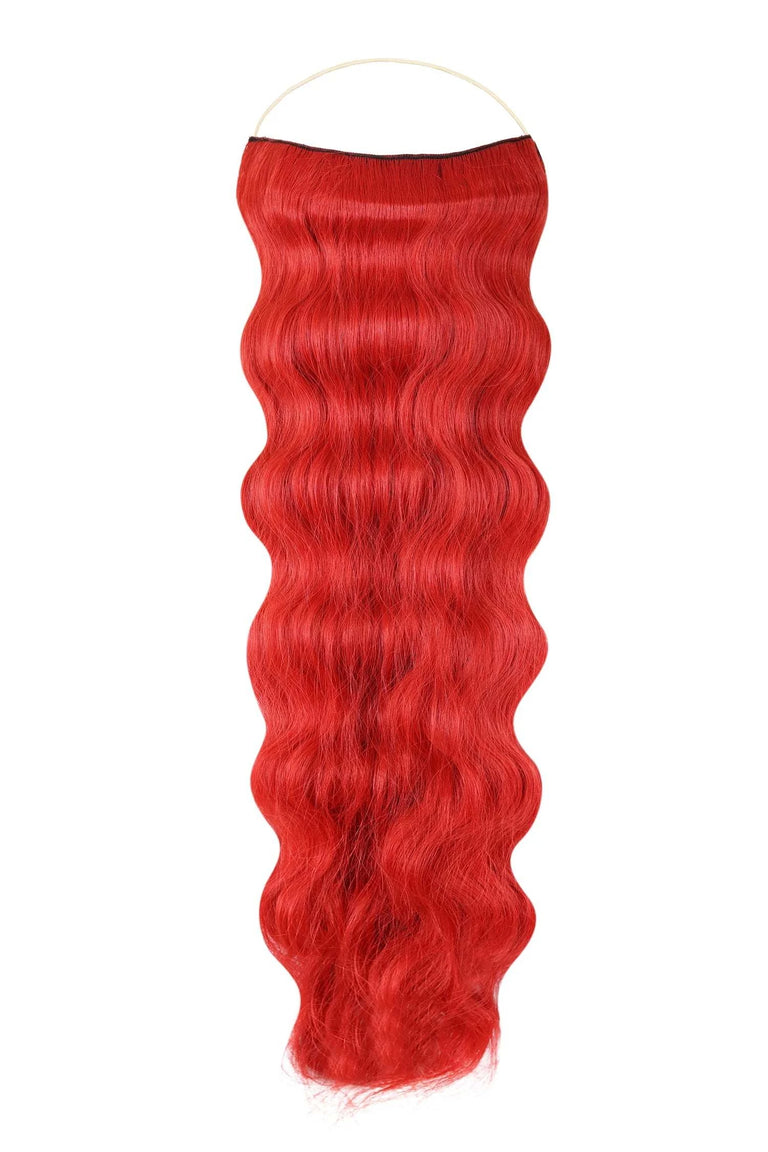 Wavy Syn Halo Hair Extensions