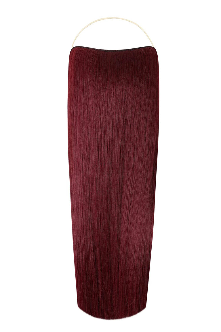 Straight Syn Halo Hair Extensions