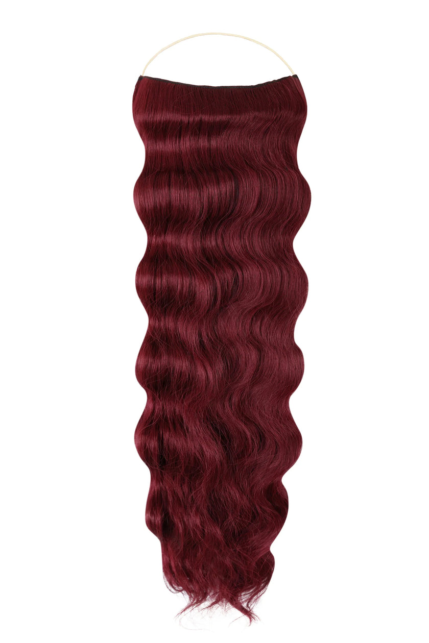 Wavy Syn Halo Hair Extensions