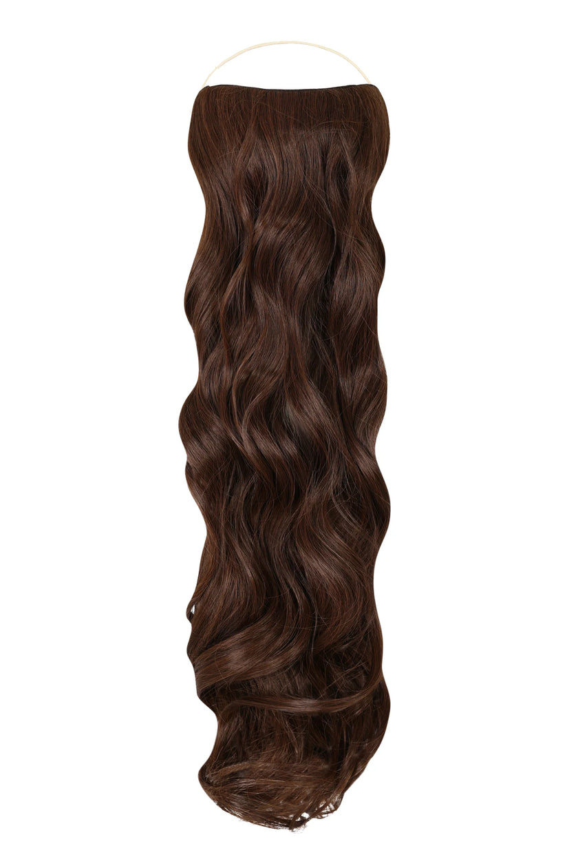 Curly Syn Halo Hair Extensions
