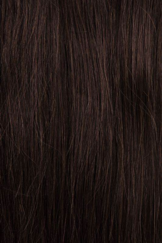 Dark Brown #2 Nail Tip (U-Tip) Hair Extensions 20inch Indian Remy Human Hair