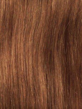 Micro Loop Light Chestnut #10 hair extensions, 20-inch Indian Remy human hair bonds
