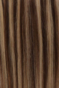 Luxe Weft Mixed #2/27 Indian human hair extension bundle 20-inch single drawn weave