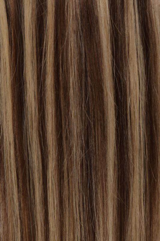 Luxe Weft Mixed #2/27 Indian human hair extension bundle 20-inch single drawn weave