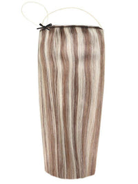 Premium Halo Hair Extensions Cookies n Cream #5A Ash 16-20 inch No Clips No Damage