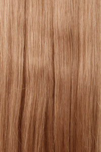 Nano Ring Hair Extensions golden brown #12 20 inch 100% Indian Remy human hair pack