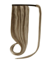 Ponytail hair extensions mixed #7/17 lengthen and volumize natural hair with 100% Indian Remy human hair