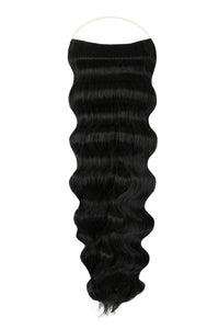 Wavy Syn Halo Hair Extensions