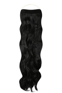 Curly Syn Halo Hair Extensions