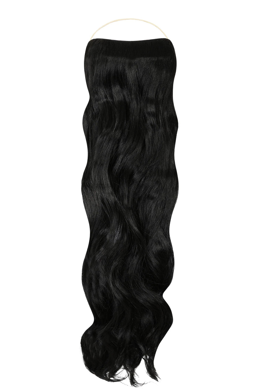 Curly Syn Halo Hair Extensions