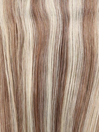 Luxe Weft Cookies 'n' Cream #5A Ash hair extensions bundle 20 inch 100% Indian human hair