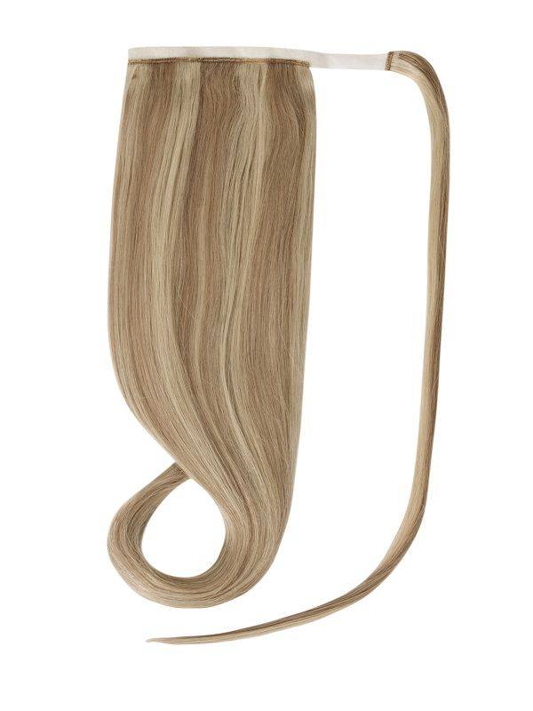 Ponytail hair extensions mixed #11/24 Indian Remy hair lengthening and volumizing ponytail accessory