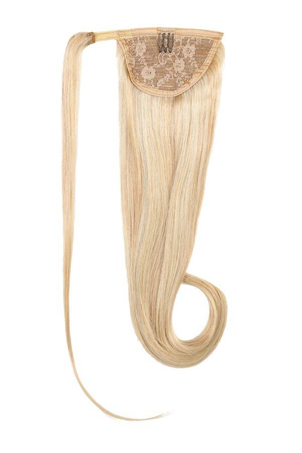 VIP Ponytail Hair Extensions Apollonia Blonde #20/24/60 long thick volumizing ponytail wrap